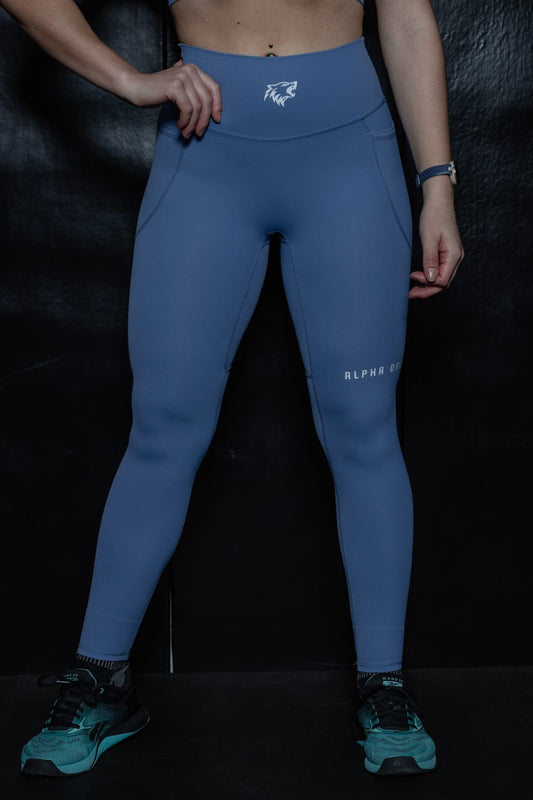 Full-Length Leggings (Baby Blue)