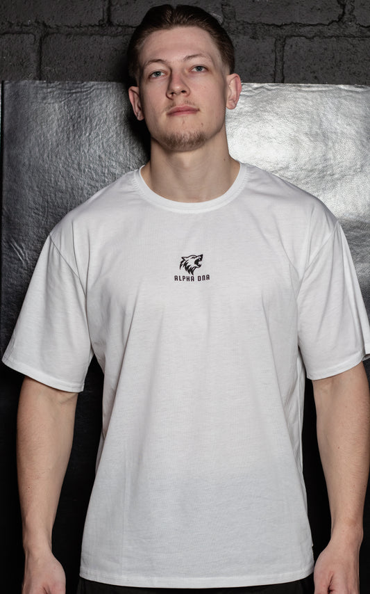 Unisex Oversized Tee (White)