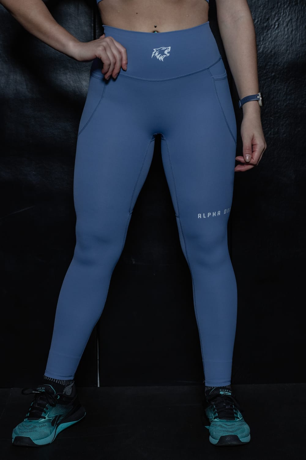 Full-Length Leggings (Baby Blue)