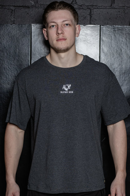 Unisex Oversized Tee (Charcoal)