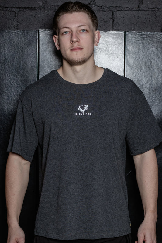 Unisex Oversized Tee (Charcoal)