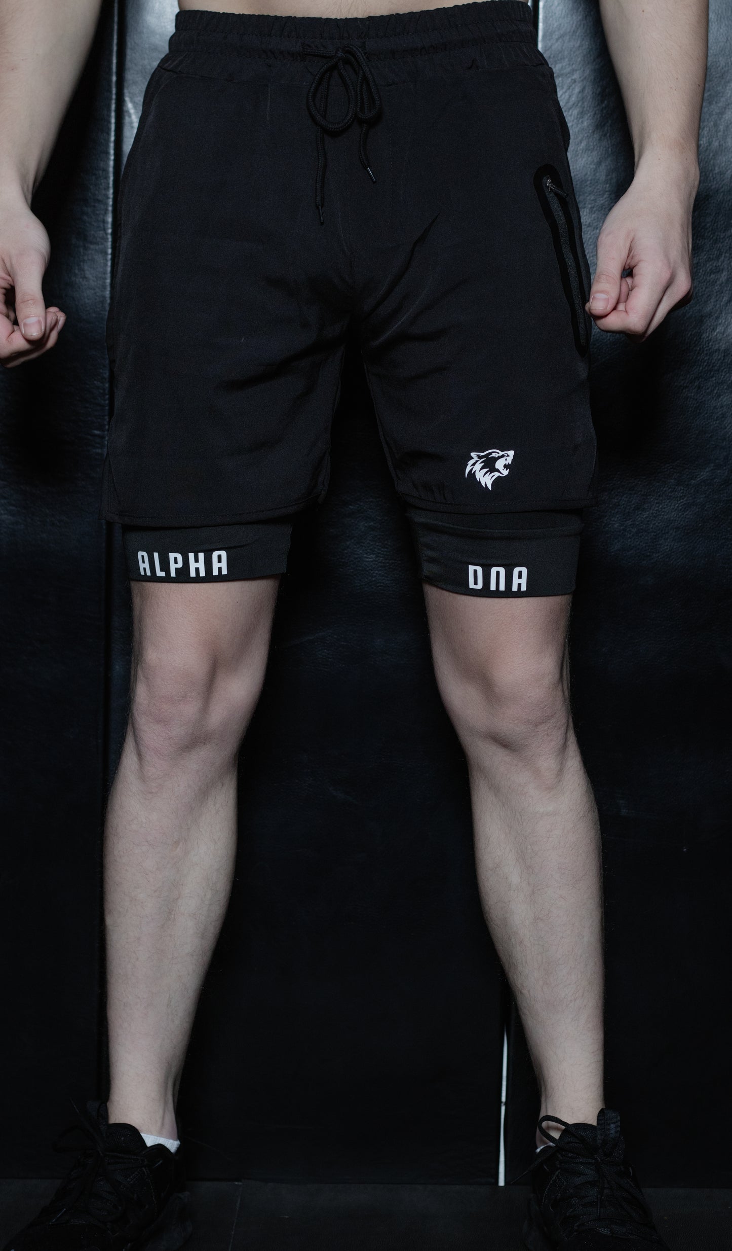 2-in-1 Pro Shorts (Black)