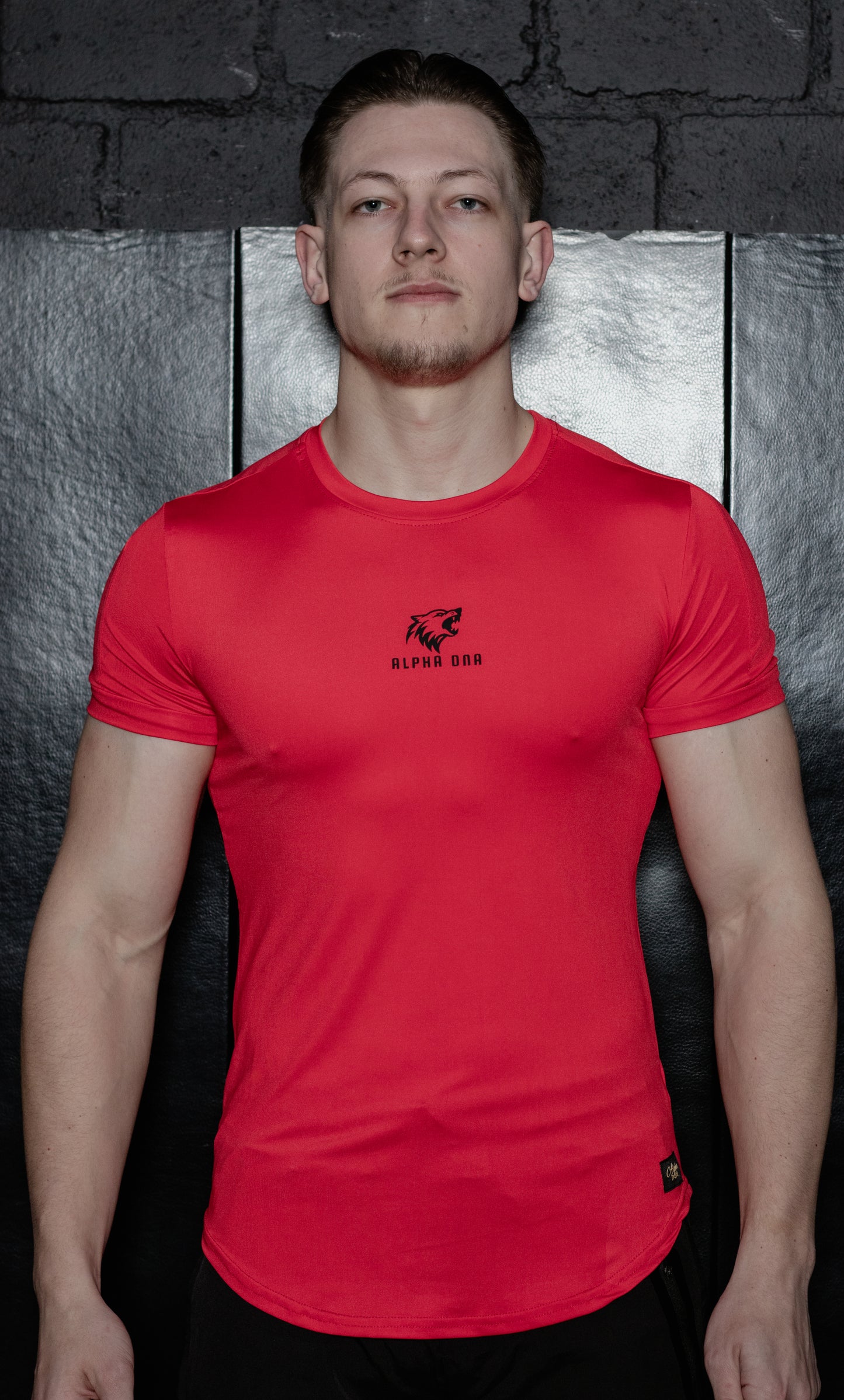 Short Sleeve Compression Top (Red)