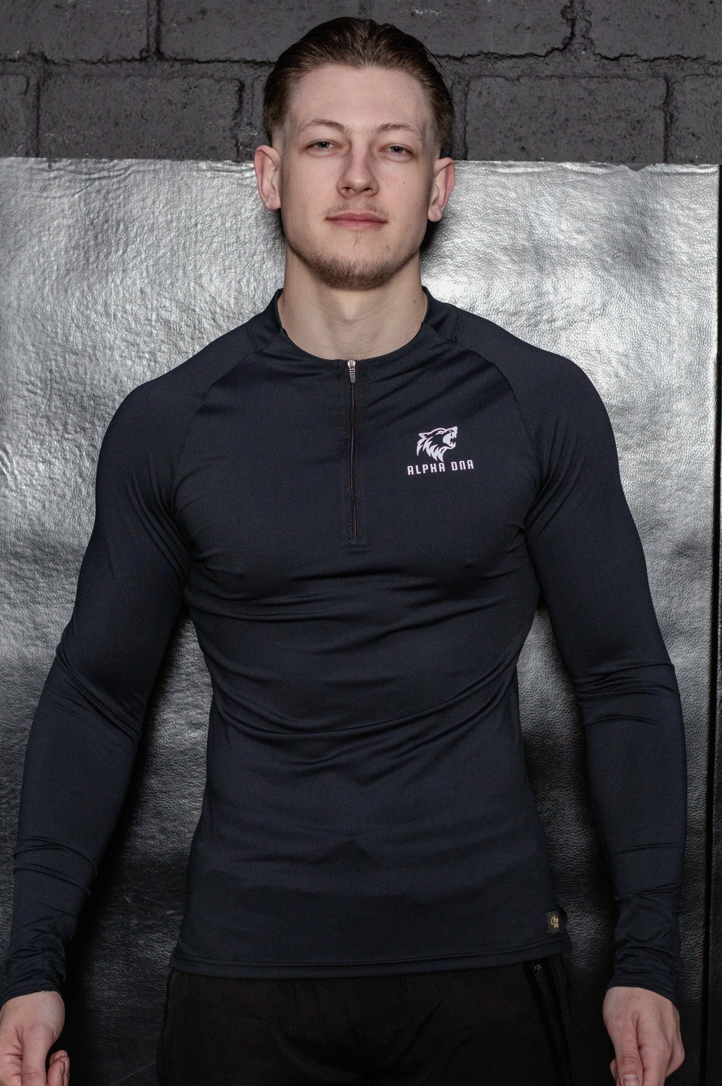 Long Sleeve Compression Top (Black)