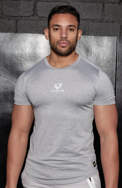 Short Sleeve Compression Top (Grey)