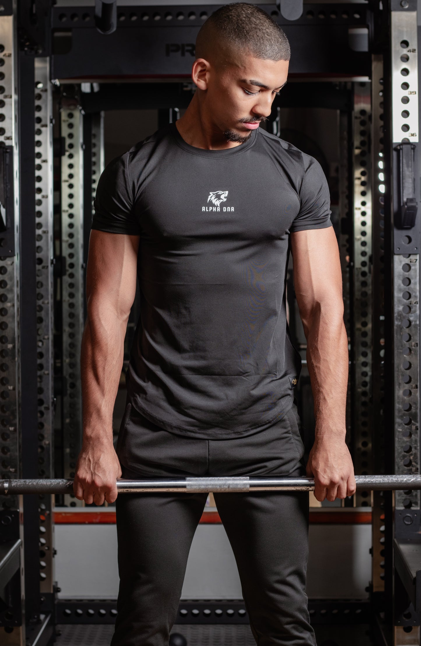 Short Sleeve Compression Top (Black)