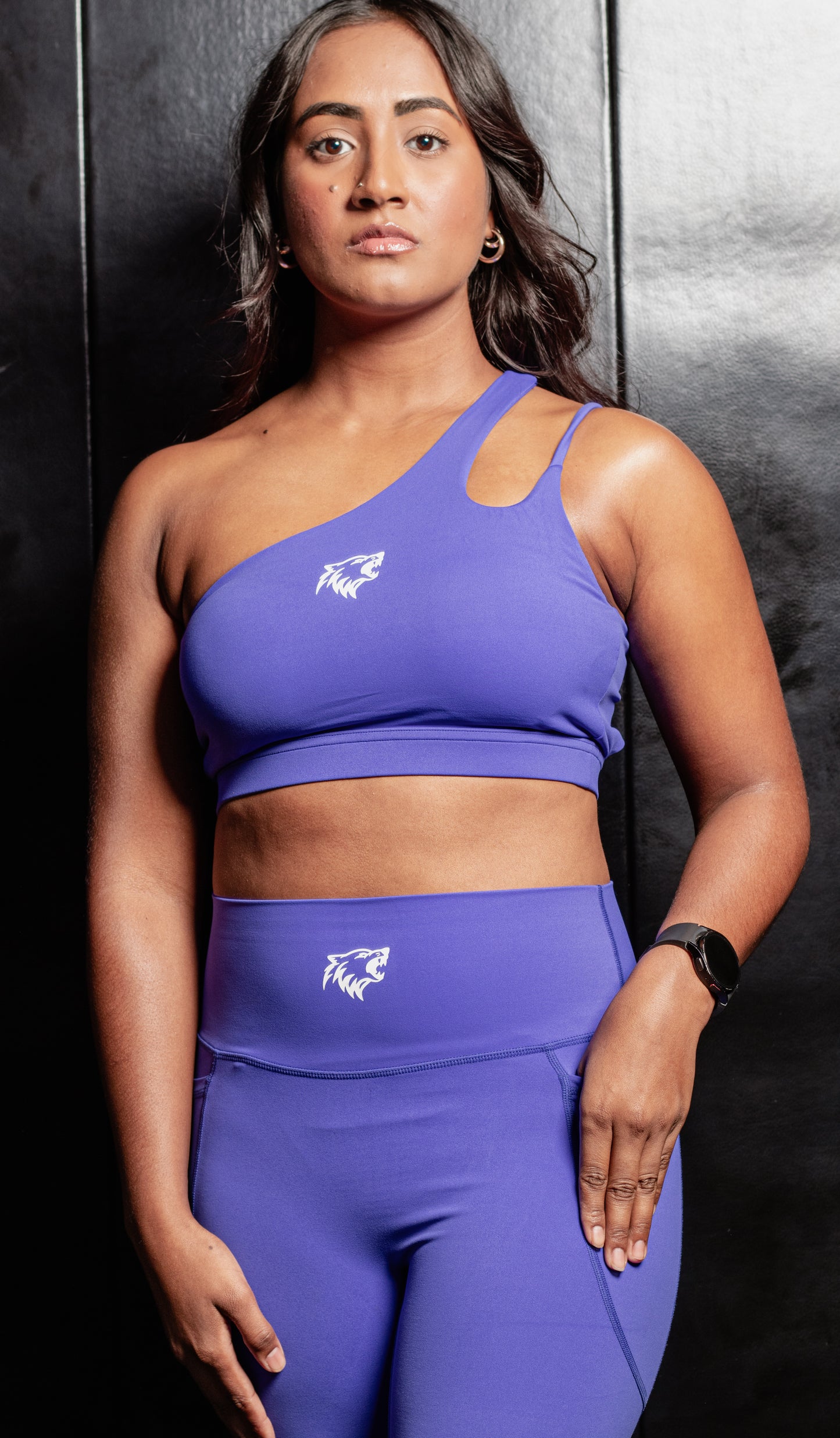 Ladies Sports Bra (Indigo) - Single Strap
