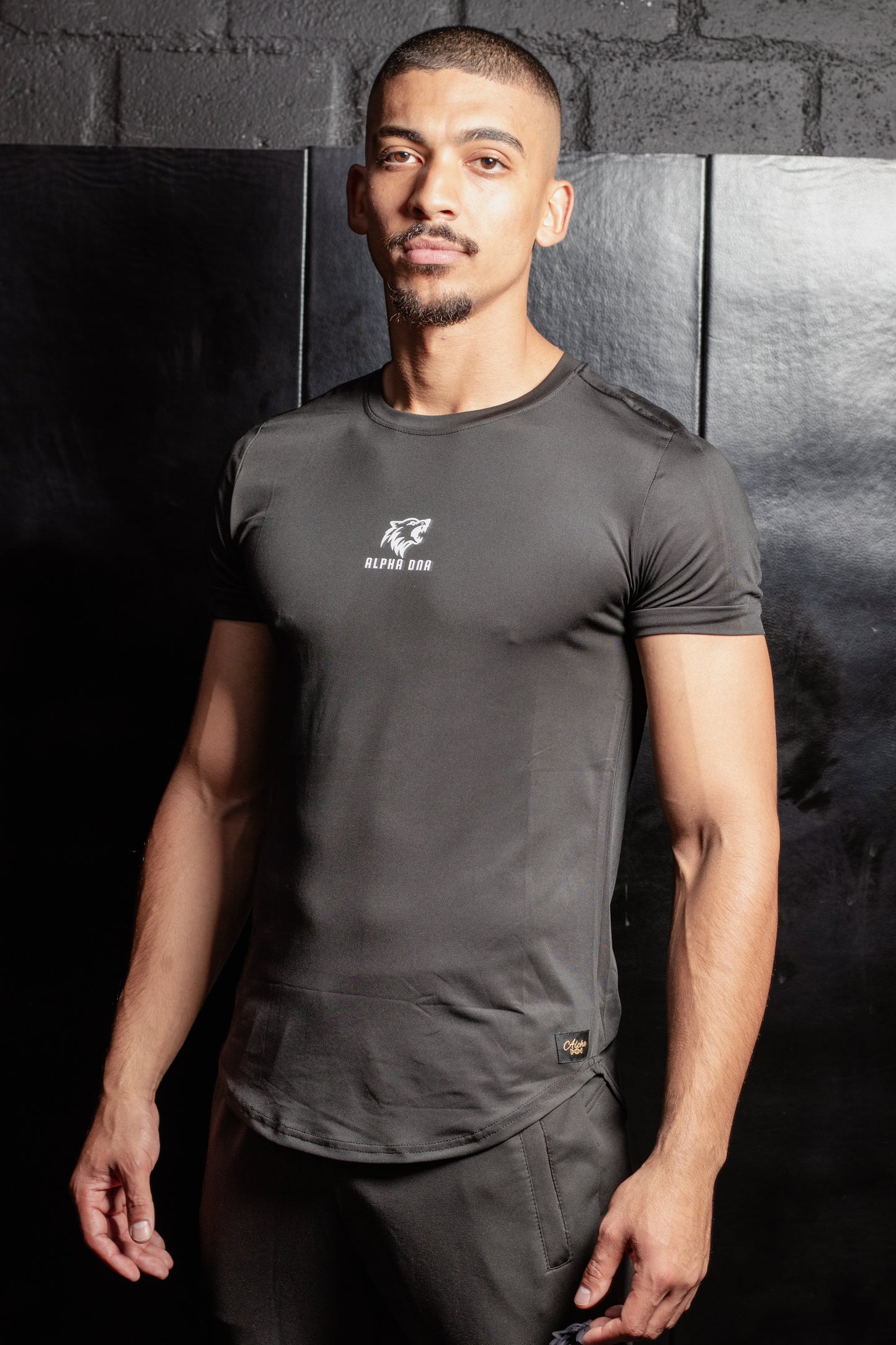 Short Sleeve Compression Top (Black)