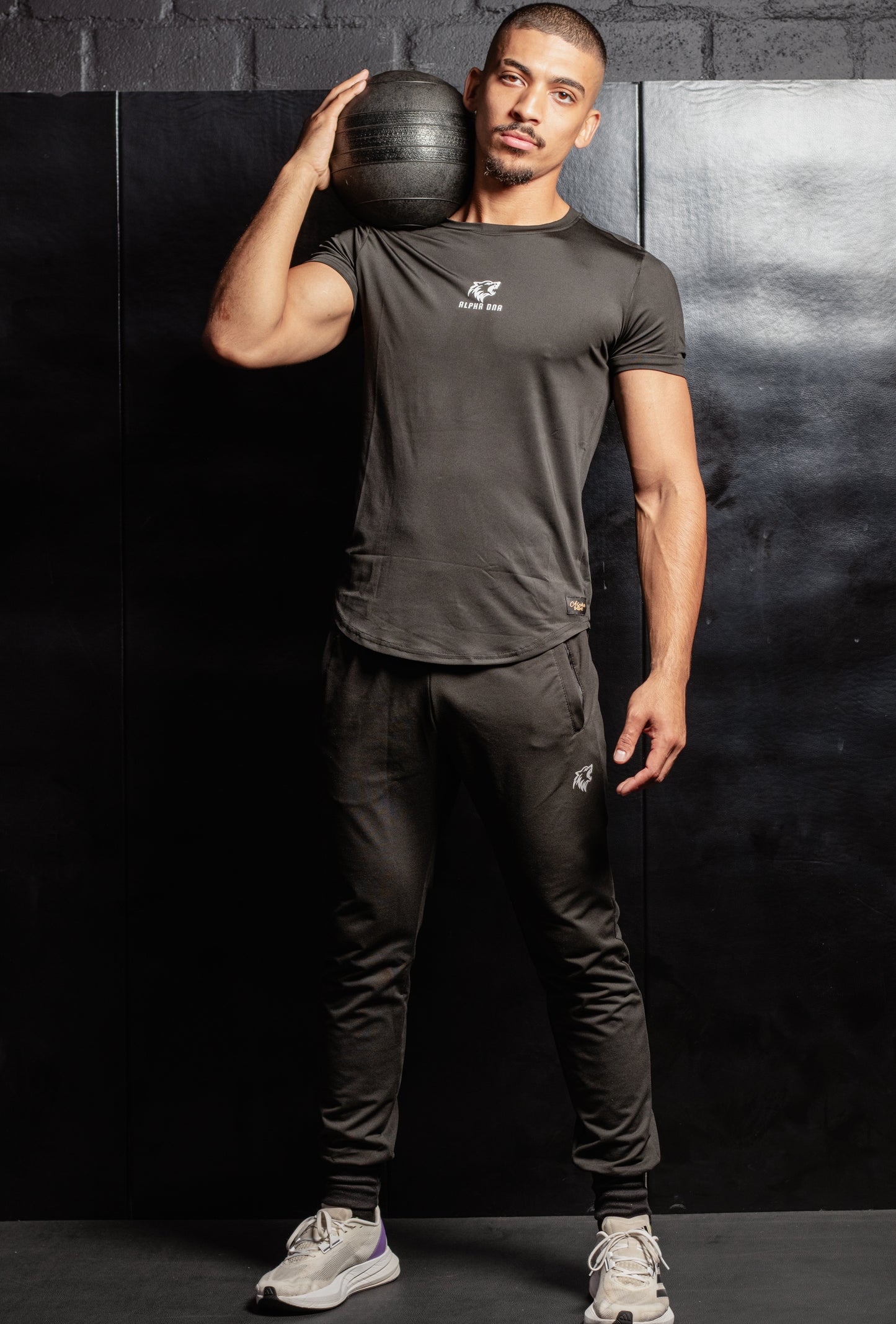 Short Sleeve Compression Top (Black)
